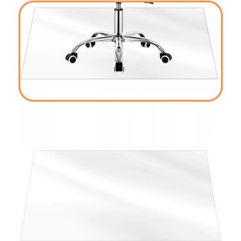 Springos Fm0037 прозрачна постелка за под 100 cm x 140 cm x 0, 5 mm (FM0037)