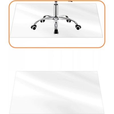 Springos Fm0037 прозрачна постелка за под 100 cm x 140 cm x 0, 5 mm (FM0037)