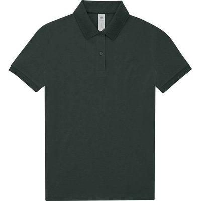 B&C My Polo 180 /women Dámske piqué polo zelená dark forest