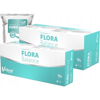 Vetfood FLORA Balance 120 kapslí
