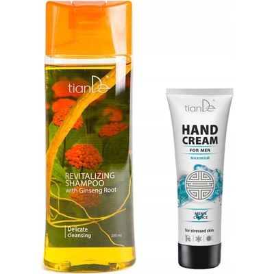 tianDe Regeneračný šampón s koreňom ženšenu 200 ml