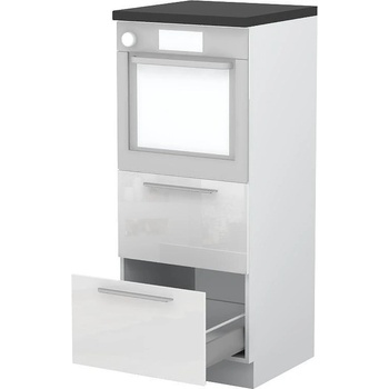 Шкаф за вграждане на фурна с чекмеджета Riva K14-60-2MB/2