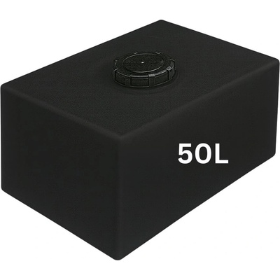 HydroMoby Резервоар за питейна вода HydroMoby SMALL S11, хоризонтален 50 л (черен) (SMALL S11-BLACK-50)