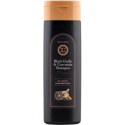 Doori Black Garlic & Curcumin Премиум анти-ейдж шампоан против косопад, 200 ml