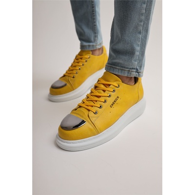 Chekich Унисекс обувки с връзки CH175 - Жълти #362129 (362129_Жълт)