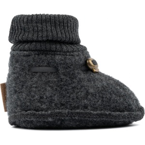 Mikk-Line Детски пантофи Mikk-Line Kid's Wool Footies Slippers - Anthracite Melange - размер 74/80 (EU) (702-3824-0413)
