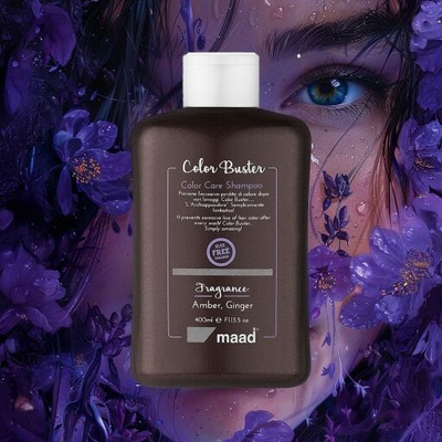 Maad Color Buster Color Buster Šampón pre ochranu a dlhodobú krásu farbených vlasov 400 ml