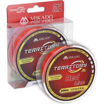 MIKADO Territory Red Line 600 m 0,40 mm 13,8 kg