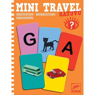 Djeco Mini Travel: Všímáš si věcí kolem sebe?