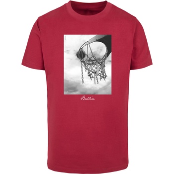 Mister Tee Тениска Ballin 2.0 Tee burgundy XXLUB-MT1185-00606 - Тъмносив, размер M