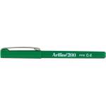 Artline Fineliner 200 Fine 0.4 зелен (EK-200 GREEN)