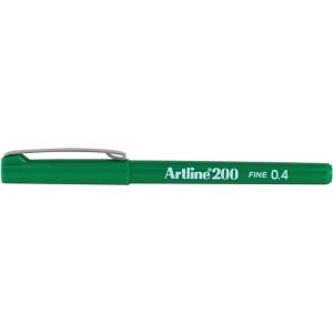 Artline Fineliner 200 Fine 0.4 зелен (EK-200 GREEN)