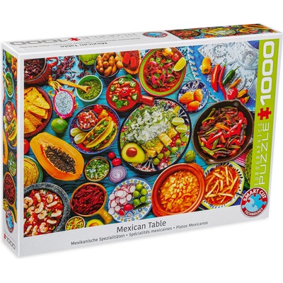 EUROGRAPHICS Пъзел Eurographics от 1000 части - Мексиканска кухня (60005616)