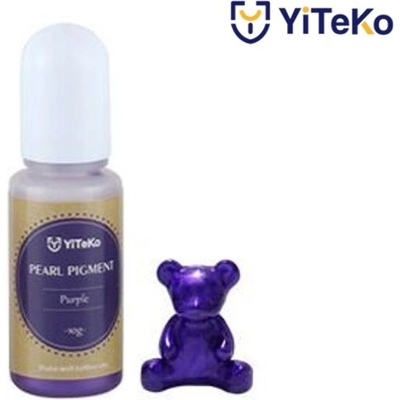 YiTeKo Perleťový pigment do pryskyřice 14 fialová 10 ml – Zbozi.Blesk.cz