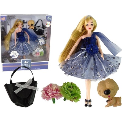 LEANToys Emily S Pejskem Kabelka Květiny