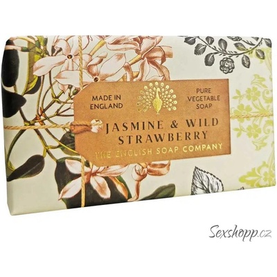 English Soap Company tuhé mýdlo Jazmín & Lesné jahody 190 g