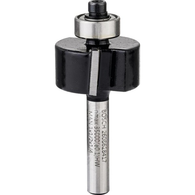 Bosch Accessories 2608628417 falcovacie fréza karbid wolframu Dĺžka 54 mm Vonkajší Ø 25.4 mm Pracovná dĺžka 12.4 mm Ø hr