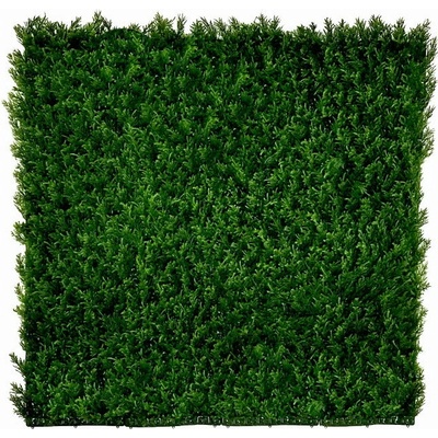 Umelý živý plot CYPRIŠ JAPONSKÝ PREMIUM 100x100cm, plocha 1m2