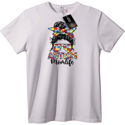 NOONEBRAND Тениска Пъзел за Осведоменост за Аутизъм - 4XL, Black