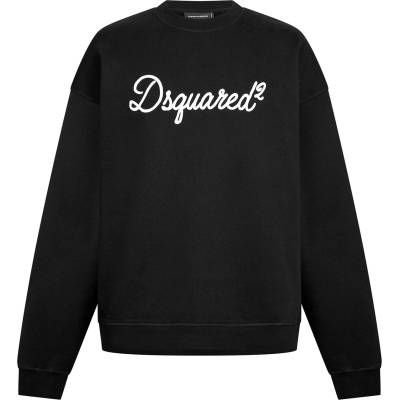 Dsquared2 Блуза DSQUARED2 Men's DSQ Big Signature Crew Sweatshirt - Black