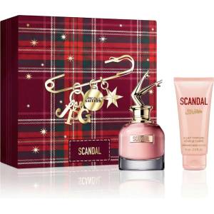 Jean Paul Gaultier Scandal комплект за жени Eau de Parfum 50 ml + Лосион за тяло 75 ml опция Коледна опаковка