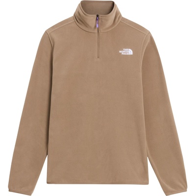 The North Face Дамски поларен пуловер The North Face Women's Glacier Fleece 1/4 Zip Jacket Fleece jumper - Garnet - размер XXL (105-6474-1216)