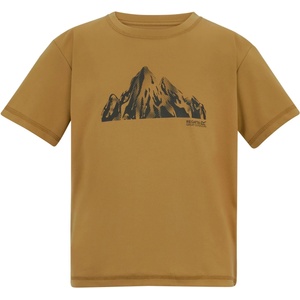 Regatta Детска спортна тениска Regatta Kid's Alvarado Sport shirt - Wood Brown - размер 15-16 Years (704-6358-0918)