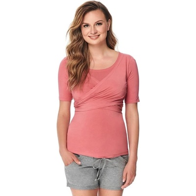 9fashion mateřská halenka Guadara černá – Zboží Dáma