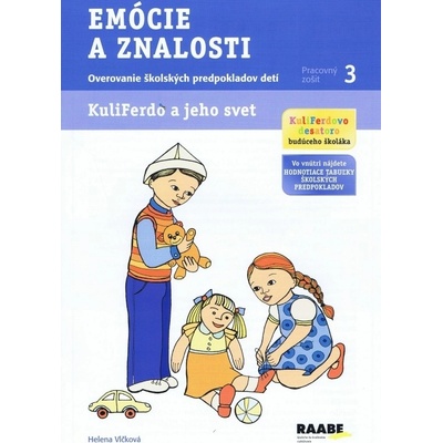 Kuliferdo - sada 3ks pre MŠ - modrý - Helena Vlčková