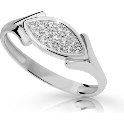 Steel Edge Stříbrný prstýnek se zirkony 2331