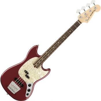 Fender American Performer Mustang RW Aubergine Електрическа бас китара