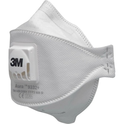 3M respirátor s ventilom Aura 9332 FFP3
