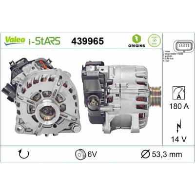 Alternátor VALEO 439965