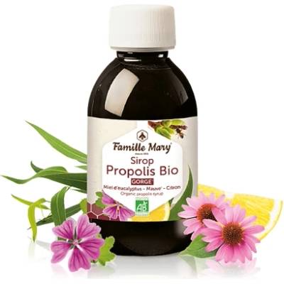 Famille Mary Сироп за здраво гърло с био прополис, 150 ml, Famille Mary (030535 FM)