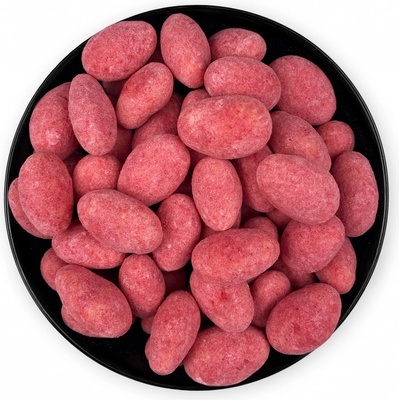 Mlsni Mandle v bílé čokoládě s malinami Doypack 150 g