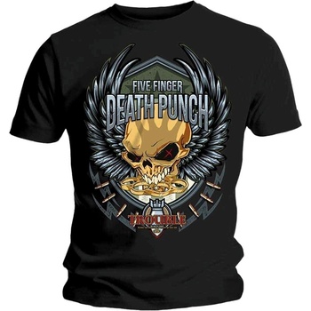 Five Finger Death Punch Риза Trouble Unisex Black XL (FFDPTS24MB04)