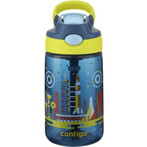 Contigo Бебешко шише Contigo Gizmo Flip 420 мл, синьо, Nautical Space