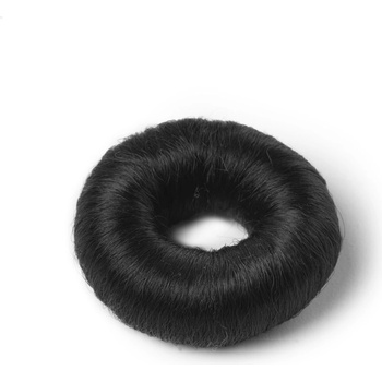 BraveHead Synthetic Hair Bun Black L 8 cm