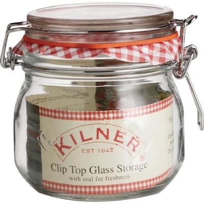 Kilner sklenice s klipem kulatá 500ml – Zboží Mobilmania