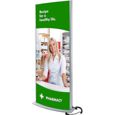 A-Z Reklama CZ Reklamní LED světelný Totem - DESIGN ARCUATO 2xB1 – Zboží Dáma