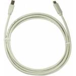 LogiLink USB-C to USB-B 1m grey