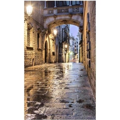 DIMEX ART Флизелинов фототапет древна улица 150 x 250 см