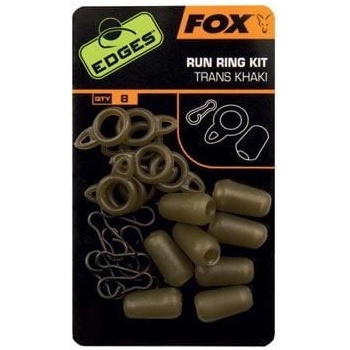 FOX Edges Standard Run Ring Kit -trans khaki 8 ks