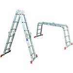 Grasko Алуминиева сгъваема стълба Grasko GR55103/ 4х3 (GR55103)