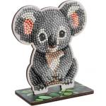 Craft Buddy Комплект за диамантена бродерия, Craft Buddy, Crystal Art Buddies, Коала, 7 части