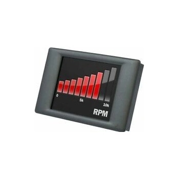 LASCAR Panelový ampérmetr DC LCD 2,4\