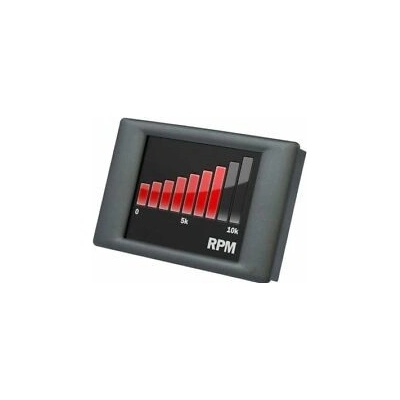 LASCAR Panelový ampérmetr DC LCD 2,4\