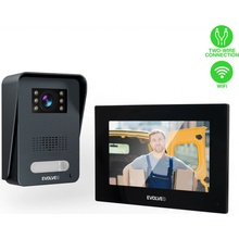 Evolveo DoorPhone AP1-2 drôtový videotelefón s aplikáciou čierny