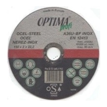 Optima Kotúč rezný 150 x 1,6 mm IN15016