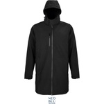 Neoblu 3793 ACHILLE MEN / Мъжко софтшел палто - тъмно черно 4XL (243793n1114)